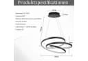 Moderne LED-Pendelleuchte in verschiedenen Farben Bild 4