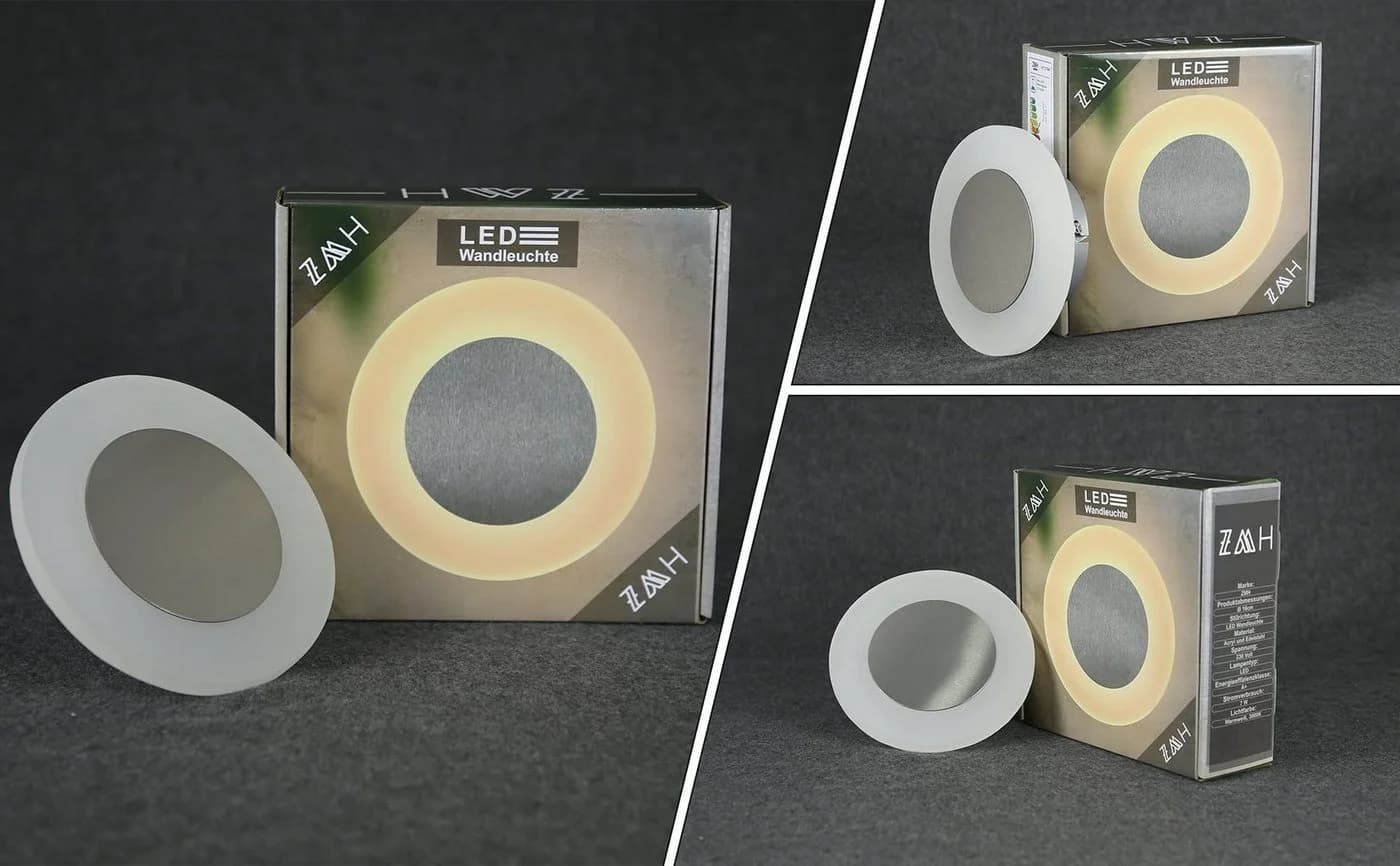 Nettlife LED Wandleuchte Modern Warmweiße - Bild 4