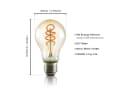 Nettlife LED-Leuchtmittel E27 A60 4W Warmweiß Bild 1