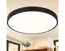 ZMH LED Deckenleuchte Dimmbar 37 cm Schwarz Bild 2