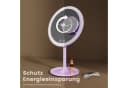 EMKE Kosmetikspiegel Macaron 3 Lichtfarben Dimmbar Violett Bild 5