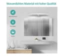 EMKE LED Spiegelleuchte 8W 40cm Aluminium Chrom/Schwarz 4200K Bild 4