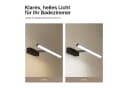 EMKE LED Spiegelleuchte Wandleuchte 40cm drehbar Badezimmer Kaltweiß Neutralweiß Bild 3