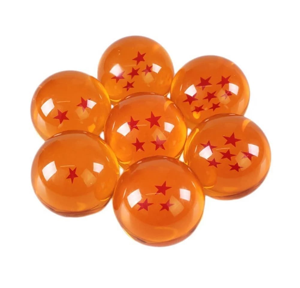 Corimori Dragon Balls Set 7 Kugeln Kunstglas - Bild 2