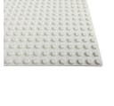 Katara 8er Grundbauplatten 16x16 Noppen 13 cm x 13 cm Konstruktionsspielsteine 8er Set Weiß Bild 4