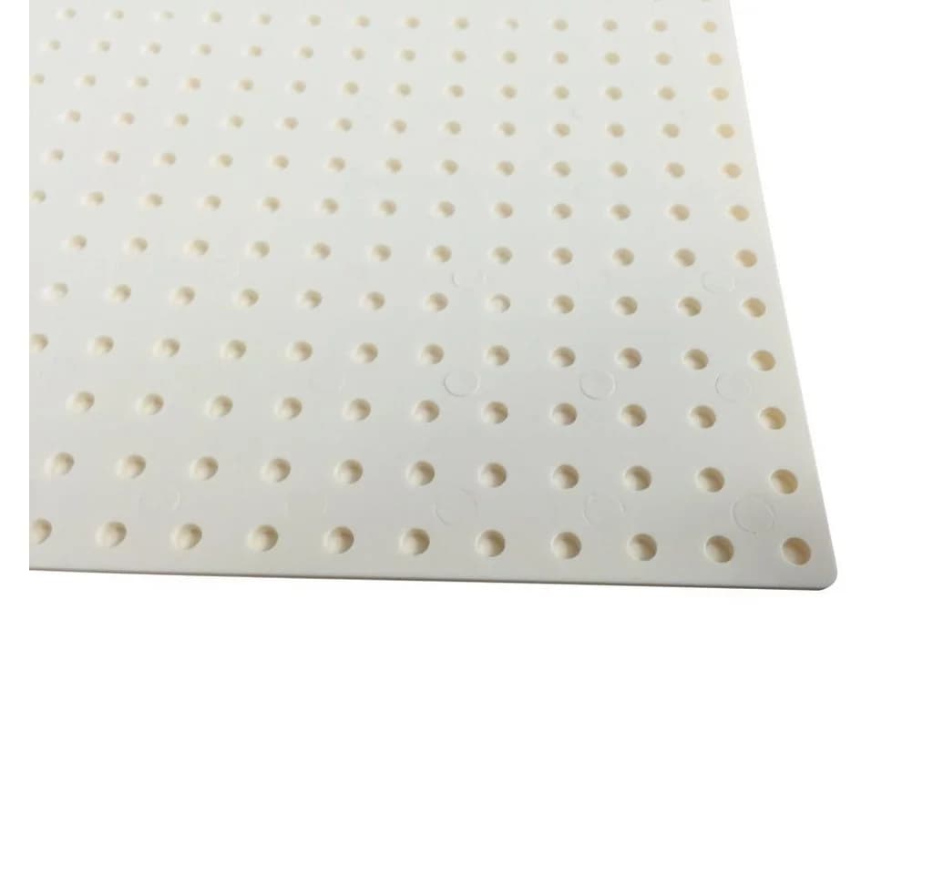 Katara 8er Grundbauplatten 16x16 Noppen 13 cm x 13 cm Konstruktionsspielsteine 8er Set Weiß - Bild 5