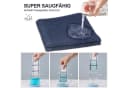 HUGERSTONE Geschirrtuch Set 8-tlg. 100% Baumwolle Blau Grau Bild 1