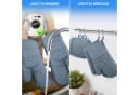 HUGERSTONE Ofenhandschuhe Topflappen Set 4-tlg. Hitzebeständig bis 260°C Bild 5