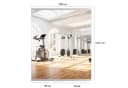 Elemango Ganzkörperspiegel Home Gym Spiegel 141x60 cm Bild 1
