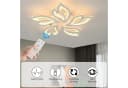 LETGOSPT Deckenleuchte Blumenförmiges Design LED Dimmbar Fernbedienung Bild 4