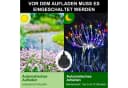 oyajia LED Solarleuchte 120 LEDs Feuerwerk Lichterkette Bunt Bild 1