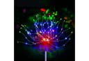 oyajia LED Solarleuchte 120 LEDs Feuerwerk Lichterkette Bunt Bild 2