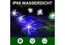 oyajia LED Solarleuchte 120 LEDs Feuerwerk Lichterkette Bunt Bild 3