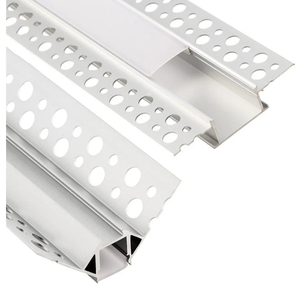 WILGOON LED-Stripe-Profil 2x Aluminium Profil 1 Meter - Bild 2