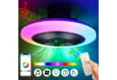 LETGOSPT Deckenleuchte Deckenventilator mit RGB Farbwechsel und Bluetooth Bild 2