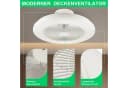 LETGOSPT Deckenleuchte Deckenventilator mit RGB Farbwechsel und Bluetooth Bild 5