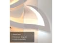LETGOSPT Deckenleuchte 50W LED Deckenleuchte Dimmbar Wohnzimmerlampe mit Fernbedienung Bild 5