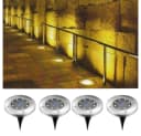oyajia LED Gartenstrahler 8x Solarleuchte IP65 Wasserdicht Bild 1