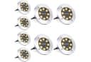 oyajia LED Gartenstrahler 8x Solarleuchte IP65 Wasserdicht Bild 2