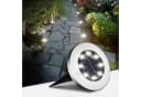 oyajia LED Gartenstrahler 8x Solarleuchte IP65 wasserdicht Bild 4