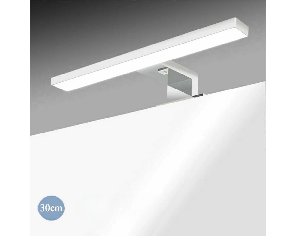 LETGOSPT Spiegelleuchte LED Wandleuchte 30cm 60cm 230V 8W/5W 400lm/650lm