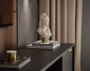 ALLHOUSE24 Lowboard LARA II Anthrazit mit goldenen Griffen TV Schrank Bild 5