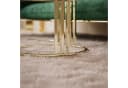 ALLHOUSE24 Couchtisch PEONY 2in1 Glas Rund Gold Chrom Metallgestell 2er Set Bild 3