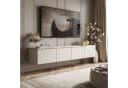 ALLHOUSE24 TV-Schrank NELLY 200 cm KASCHMIR Hängendes Lowboard mit LED-Beleuchtung Bild 1