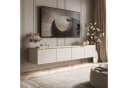 ALLHOUSE24 TV-Schrank NELLY 200 cm KASCHMIR Hängendes Lowboard mit LED-Beleuchtung Bild 3