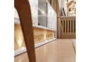 ALLHOUSE24 TV-Schrank MILA 180 cm Weiß Wotan Eiche LED Bild 5