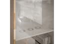 ALLHOUSE24 Vitrine PEONY 45 cm Glasvitrine Weiß Gold Hochglanz Bild 4