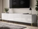 ALLHOUSE24 TV-Schrank LOGANTE 200 cm Breite TV Lowboard Metallbeine Bild 2