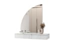 ALLHOUSE24 Schminktisch PEONY SILBER mit LED-Spiegel und Schubladen Bild 2