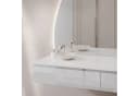 ALLHOUSE24 Schminktisch PEONY SILBER mit LED-Spiegel und Schubladen Bild 4