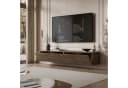 ALLHOUSE24 TV-Schrank LOGANTE Nussbaum PUSH-OPEN System Bild 3