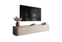 ALLHOUSE24 TV-Schrank LINE Kaschmir matt mit LED und Push-Open Bild 2