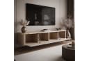 ALLHOUSE24 TV-Schrank LINE Kaschmir matt mit LED und Push-Open Bild 4