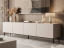 ALLHOUSE24 TV-Schrank LOGANTE Kaschmir Matt 200 cm Push-to-Open Bild 2
