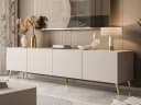 ALLHOUSE24 TV-Schrank LOGANTE Kaschmir Matt Push-to-Open 200 cm Bild 2