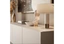 ALLHOUSE24 TV-Schrank LOGANTE Kaschmir Matt Push-to-Open Metallbeine Bild 4