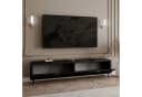 ALLHOUSE24 TV-Schrank DIAMO Schwarz mit geriffelten Fronten Bild 4