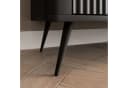 ALLHOUSE24 TV-Schrank DIAMO Schwarz mit geriffelten Fronten Bild 5