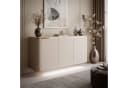 ALLHOUSE24 Kommode LINE Kaschmir Gold Push-to-Open Bild 2