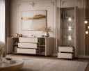 ALLHOUSE24 Wohnzimmer-Set MIRACLE II Gold Sandbeige Bild 3