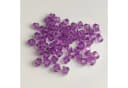 Kopper-24 Bastelperlen Doppelkegel Bicone 100 Stück Acryl Violett Bild 3