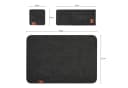VanHenry Platzset Filz Tischsets 18er Set Abwaschbare Untersetzer & Bestecktaschen Bild 1