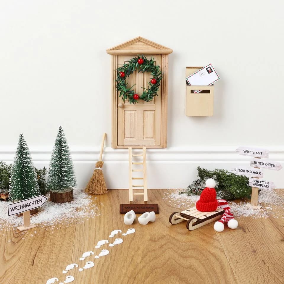Nordstern DIY-Adventskalender Wichteltür-Set 30-tlg. DIY-Dekoration - Bild 4