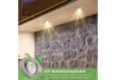 ALUSSO LED Einbauleuchte 6er-Set 6W 3CCT Schwenkbar Nickel Bild 5