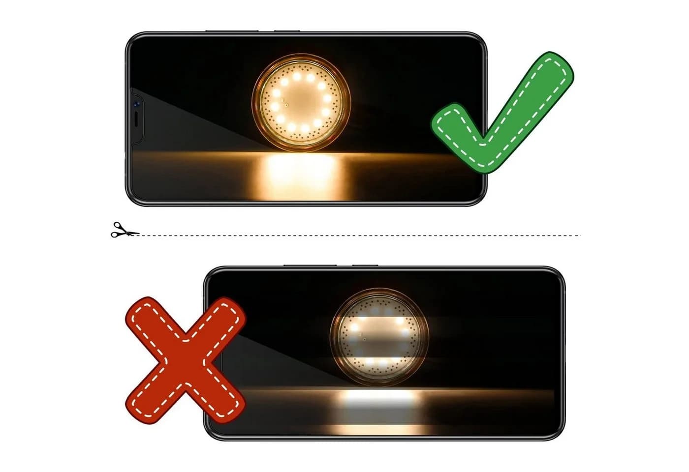 ZMH LED-Leuchtmittel GU10 Warmweiß 10 St. 2700K - Bild 3