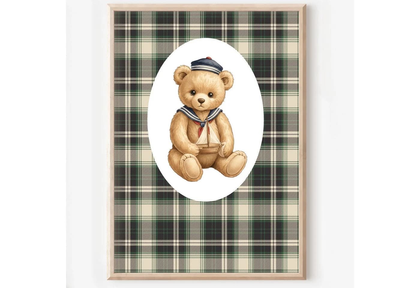homestyle-accessoires Poster Kinderzimmer 6erSet Teddybär